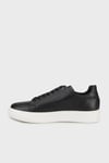 Hakiki Deri Sneaker Erkek Ayakkabı 15218661S2 SİYAH-BEYAZ