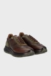 Hakiki Deri Sneaker Erkek Ayakkabı 15220299K3 KAHVE