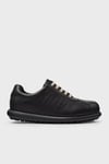 Hakiki Deri Sneaker Kadın Ayakkabı 27205-326 SİYAH
