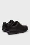 Hakiki Deri Sneaker Kadın Ayakkabı 27205-326 SİYAH