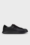 Hakiki Deri Sneaker Kadın Ayakkabı K201855-006 SİYAH