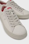 Hakiki Deri Sneaker Kadın Ayakkabı K201855-001 BEYAZ