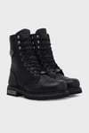 Harley Davidson Colmar Bayan Bot 025G100328 Black Baskılı Deri