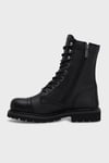 Harley Davidson Colmar Bayan Bot 025G100328 Black Baskılı Deri