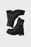 Harley Davidson Colmar Bayan Bot 025G100328 Black Baskılı Deri