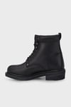 Harley Davidson Deri Gibson Hakiki Deri Kadın Bot 025G100109 Black Yağlı Deri