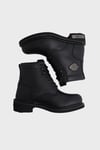 Harley Davidson Gibson Deri Erkek Bot 025M100109 Black Yağlı Deri
