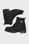 Harley Davidson Gibson Deri Erkek Bot 025M100109 Black Nubuk