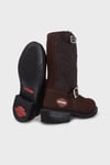 Harley Davidson Laconia 644 Hakiki Deri Bayan Çizme 025G100071 Brown Nubuk