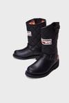 Harley Davidson Laconia 644 Hakiki Deri Bayan Çizme 025G100071 Black Nubuk