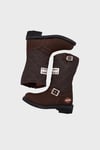 Harley Davidson Laconia 644 Hakiki Deri Bayan Çizme 025G100071 Brown Nubuk