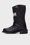 Harley Davidson Laconia 644 Hakiki Deri Bayan Çizme 025G100071 Black Nubuk