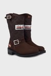 Harley Davidson Laconia 644 Hakiki Deri Bayan Çizme 025G100071 Brown Nubuk