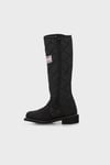 Harley Davidson Laconia Hi 646 Deri Bayan Çizme 025G100074 Black Nubuk