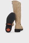 Harley Davidson Laconia Hi 646 Deri Bayan Çizme 025G100074 Crosta Süet