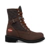 Harley Davidson New Worker Hakiki Deri Bayan Bot 025G100078 Dark Brown Crazy Der