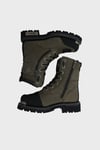 Harley Davidson Riddick Bayan Bot 025G100321 Olive Crazy Deri