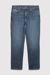 Hasan Pamuklu Comfort Fit Normal Bel Düz Paça Jeans Erkek Kot Pantolon 00066-90988 MAVİ