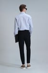 Hery Normal Bel Dar Paça Slim Fit Chino Erkek Pantolon 111190318 LACİVERT