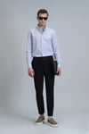 Hery Normal Bel Dar Paça Slim Fit Chino Erkek Pantolon 111190318 LACİVERT