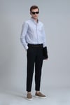 Hery Normal Bel Dar Paça Slim Fit Chino Erkek Pantolon 111190318 LACİVERT