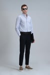 Hery Normal Bel Dar Paça Slim Fit Chino Erkek Pantolon 111190318 LACİVERT