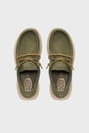 Hey Dude Wally Comf Worn Twill Makosen Erkek Ayakkabı 45113-3BN HAKİ