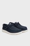 Hey Dude Wally Stretch Sox Logolu File Detaylı Günlük Erkek Ayakkabı 41898-410 LACİVERT