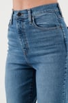 High Waıst Mom Fit Yüksek Bel Jeans Kadın Kot Pantolon A7745-0006 MAVİ