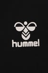 Hummel % 100 Pamuk Regular Fit Logo Baskılı Bisiklet Yaka Unisex Çocuk T Shirt 980347-2001 SİYAH