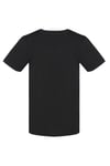 Hummel % 100 Pamuk Regular Fit Logo Baskılı Bisiklet Yaka Unisex Çocuk T Shirt 980347-2001 SİYAH