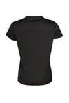 Hummel % 100 Pamuklu Regular Fit Logolu Yuvarlak Yaka Bayan T Shirt 912325-2001 SİYAH