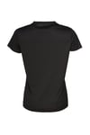 Hummel % 100 Pamuklu Regular Fit Logolu Yuvarlak Yaka Kadın T Shirt 912325-2001 SİYAH