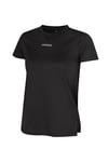 Hummel % 100 Pamuklu Regular Fit Logolu Yuvarlak Yaka Bayan T Shirt 912325-2001 SİYAH