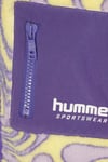 Hummel Desenli Regular Fit Dik Yaka Fermuarlı Polar Kız Çocuk Sweat 922381-5088 SARI