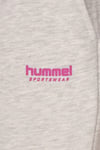 Hummel Jogger Pamuklu Slim Fit Logo Baskılı Normal Bel Kız Çocuk Eşofman Altı 932411-9098 AÇIK GRİ
