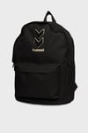 Hummel Logolu Ayarlanabilir Çift Askılı Unisex Sırt Çantası 980368-2001 SİYAH