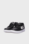 Hummel Logolu Bağcık ve Cırtlı Sneaker Unisex Çocuk Ayakkabı 900713-2001 SİYAH