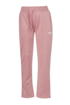 Hummel Logolu Pamuk Karışımlı Regular Fit Boru Paça Kız Çocuk Eşofman Altı 932324-3325 GÜL KURUSU