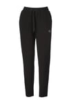 Hummel Logolu Pamuklu Regular Fit Normal Bel Düz Paça Bayan Eşofman Altı 932370-2001 SİYAH