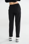 Hummel Logolu Pamuklu Regular Fit Normal Bel Düz Paça Bayan Eşofman Altı 932370-2001 SİYAH