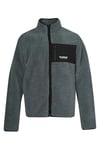 Hummel Logolu Regular Fit Dik Yaka Fermuarlı Polar Erkek Sweat 922361-7319 GRİ