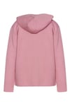 Hummel Logolu Regular Fit Kapüşonlu Fermuarlı Kız Çocuk Sweat 922351-3325 GÜL KURUSU