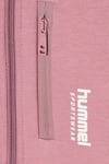 Hummel Logolu Regular Fit Kapüşonlu Fermuarlı Kız Çocuk Sweat 922351-3325 GÜL KURUSU
