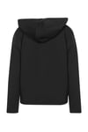 Hummel Logolu Regular Fit Kapüşonlu Fermuarlı Erkek Çocuk Sweat 922386-2001 SİYAH