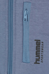 Hummel Logolu Regular Fit Kapüşonlu Fermuarlı Erkek Çocuk Sweat 922386-8588 İNDİGO