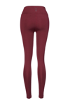 Hummel Logolu Slim Fit Yüksek Bel Dar Paça Bayan Tayt 932349-3858 BORDO