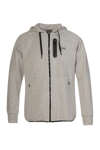 Hummel Logolu Streç Pamuklu Regular Fit Kapüşonlu Erkek Sweat 980343-2006 GRİ MELANJ