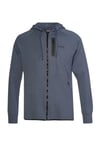 Hummel Logolu Streç Pamuklu Regular Fit Kapüşonlu Erkek Sweat 980343-8588 İNDİGO