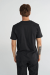 Hummel Minimal Nakışlı % 100 Pamuk Bisiklet Yaka Erkek T Shirt 912122-2001 SİYAH